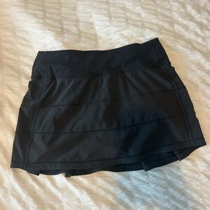 Black Lululemon Pace Rival Skirt Size 2